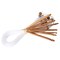 Kitcheniva Carbonized Bamboo Afghan Tunisian Crochet Hooks Kit 12 Pcs